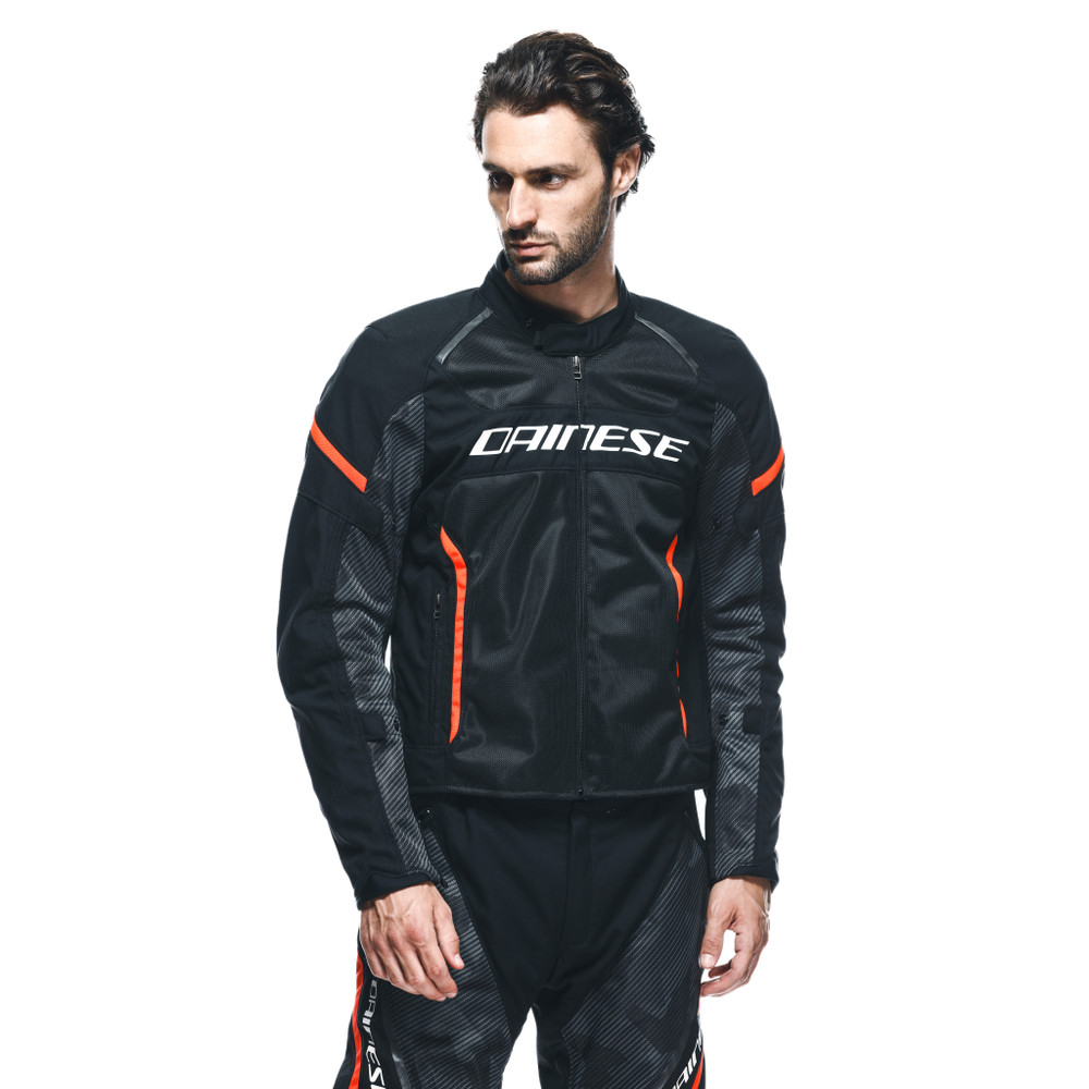 air-frame-3-tex-jacket-black-black-red-fluo image number 4