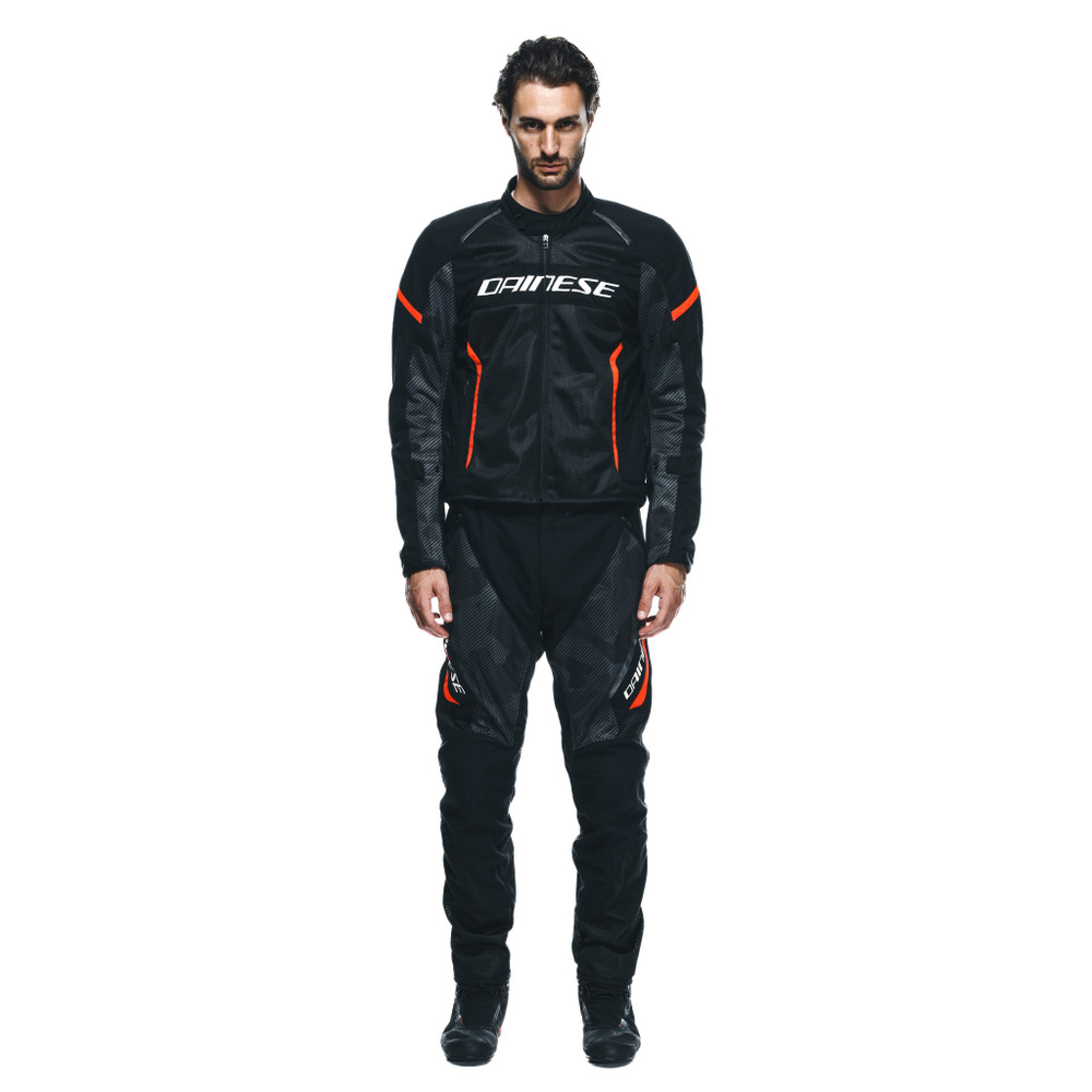 air-frame-3-tex-jacket-black-black-red-fluo image number 2