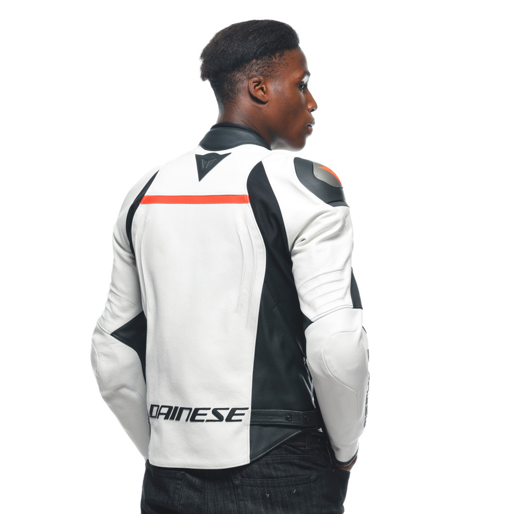 racing-4-leather-jacket-white-black image number 3