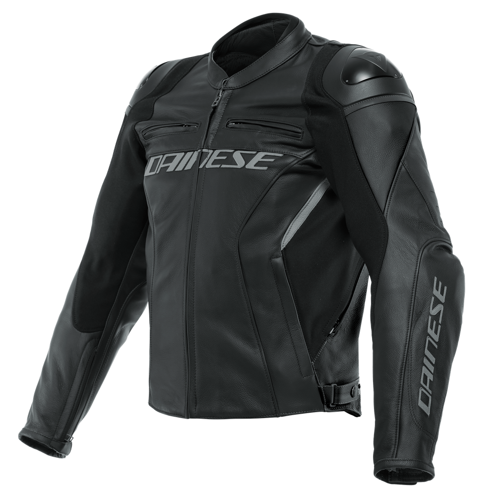 racing-4-leather-jacket-black-black image number 0